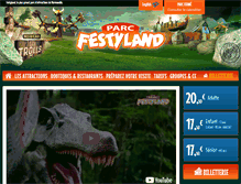 Tablet Screenshot of festyland.com